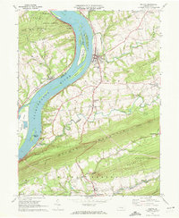 Halifax 1969 topographic map thumbnail