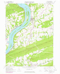 Halifax 1969 topographic map thumbnail