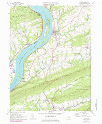 Halifax 1977 topographic map thumbnail