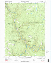 Hallton 1969 topographic map thumbnail