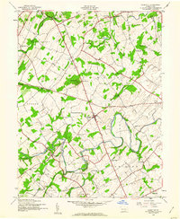 Hampton 1944 topographic map thumbnail