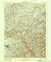 Hanover 1922 topographic map thumbnail