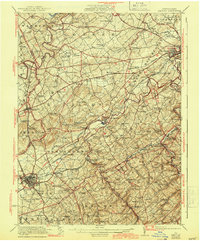 Hanover 1922 topographic map thumbnail