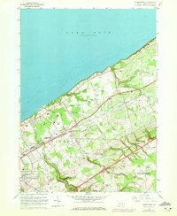 Harborcreek 1960 topographic map thumbnail