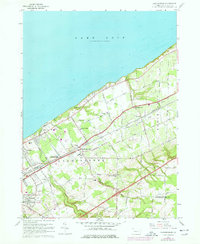 Harborcreek 1960 topographic map thumbnail