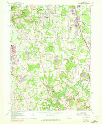 Harlansburg 1961 topographic map preview