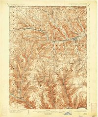 Gaines 1900 topographic map thumbnail