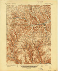 Gaines 1900 topographic map thumbnail