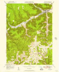 Galeton 1947 topographic map thumbnail