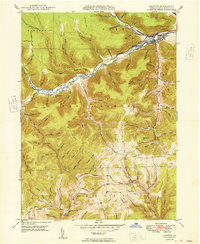 Galeton 1949 topographic map thumbnail