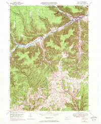 Galeton 1947 topographic map thumbnail