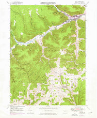 Galeton 1947 topographic map thumbnail
