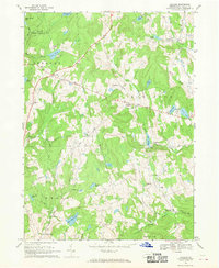 Galilee 1967 topographic map thumbnail