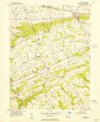 Gap 1955 topographic map thumbnail