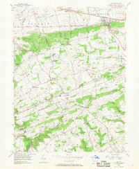 Gap 1955 topographic map thumbnail