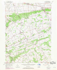 Gap 1955 topographic map preview