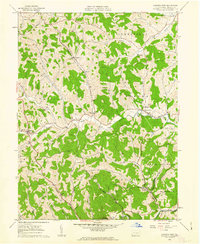 Garards Fort 1961 topographic map thumbnail