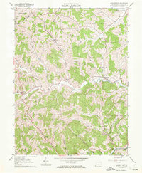 Garards Fort 1961 topographic map thumbnail