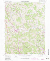 Garards Fort 1961 topographic map thumbnail