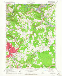 Geistown 1964 topographic map thumbnail