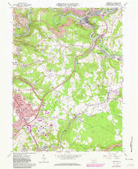 Geistown 1964 topographic map thumbnail