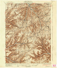 Genesee 1937 topographic map thumbnail