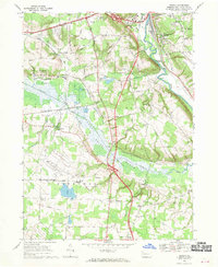 Geneva 1968 topographic map preview