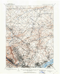 Germantown 1894 topographic map thumbnail