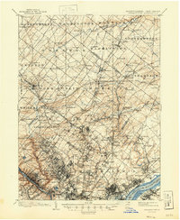 Germantown 1899 topographic map thumbnail
