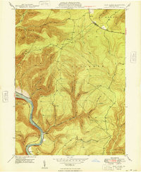 Glen Union 1948 topographic map thumbnail