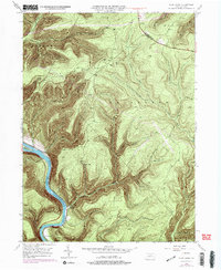 Glen Union 1946 topographic map thumbnail