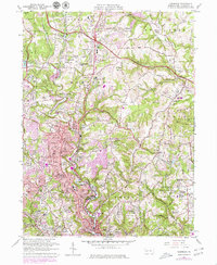 Glenshaw 1960 topographic map thumbnail
