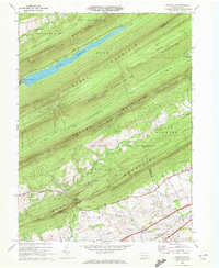 Grantville 1969 topographic map thumbnail