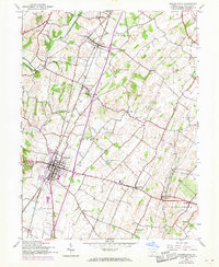 Greencastle 1944 topographic map thumbnail
