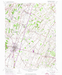 Greencastle 1944 topographic map thumbnail