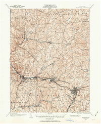 Greensburg 1904 topographic map preview
