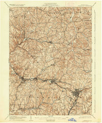 Greensburg 1906 topographic map thumbnail