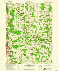 Greensville East topographic map thumbnail