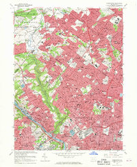Germantown 1967 topographic map thumbnail