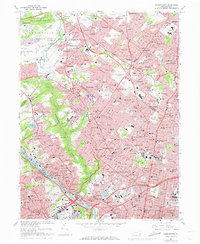 Germantown 1967 topographic map thumbnail