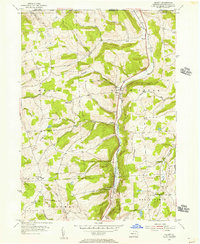Gillett 1954 topographic map thumbnail
