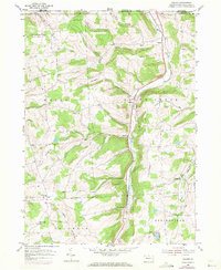 Gillett 1954 topographic map thumbnail