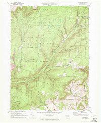 Gleason 1970 topographic map thumbnail