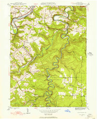 Glen Richey 1944 topographic map thumbnail