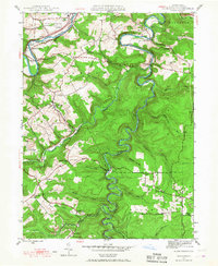 Glen Richey 1944 topographic map thumbnail