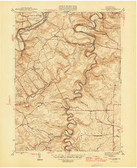 Glen Richey 1946 topographic map thumbnail