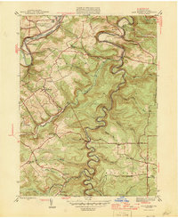 Glen Richey 1946 topographic map thumbnail