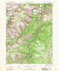 Glen Richey 1944 topographic map thumbnail