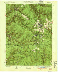 Kane 1939 topographic map thumbnail