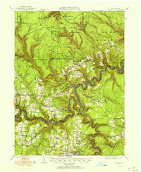 Karthaus 1929 topographic map thumbnail